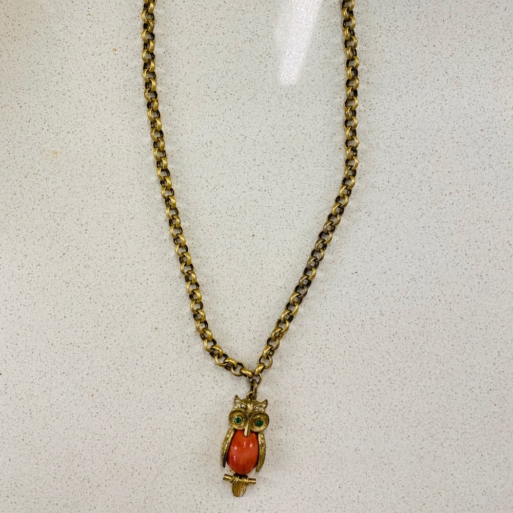 Stella and Dot Owl necklace - Picture 3 of 4